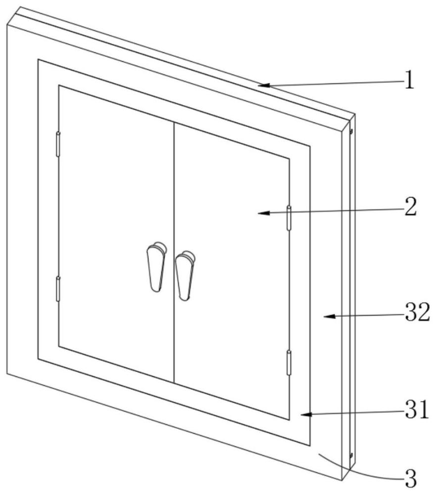 具有高效保温的铝包木门窗的制作方法