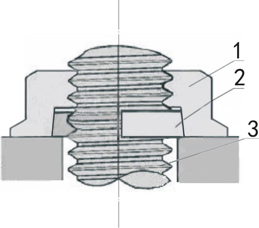 简易组套式防松螺母的制作方法