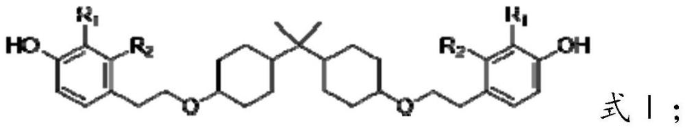 一种二酯环氢化双酚类抗氧化剂及其制备方法与应用与流程