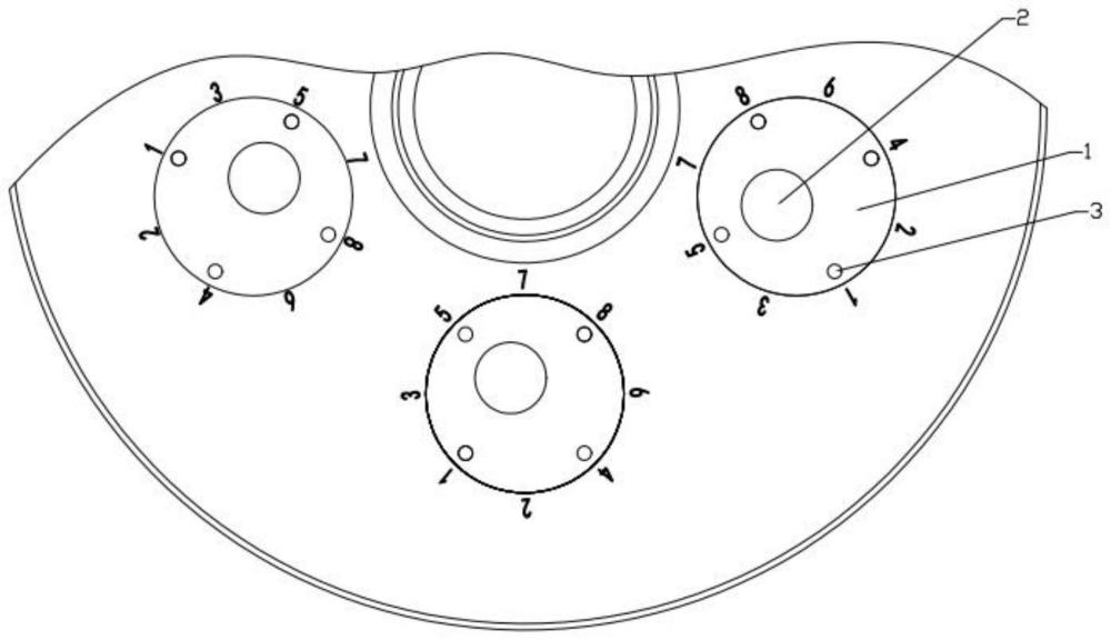 偏心孔液层调节板及卧式螺旋离心机液层调节结构的制作方法