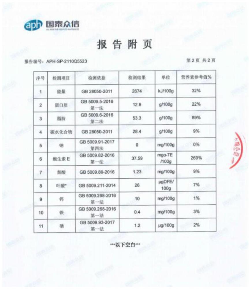 一种香榧葵花籽酱及其制备方法与流程