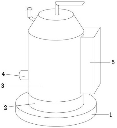 一种降粘保坍型聚羧酸减水剂制备蒸馏装置的制作方法