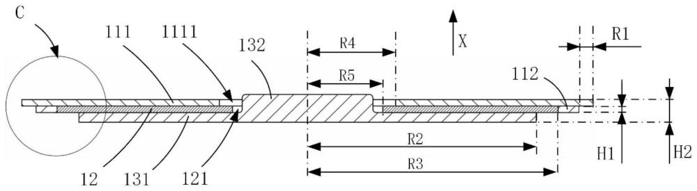 壳盖结构及纽扣电池的制作方法