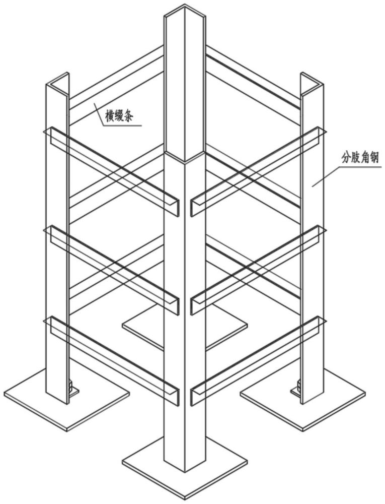 插入式柱脚基础短柱的钢筋桁架壁板组合结构的制作方法