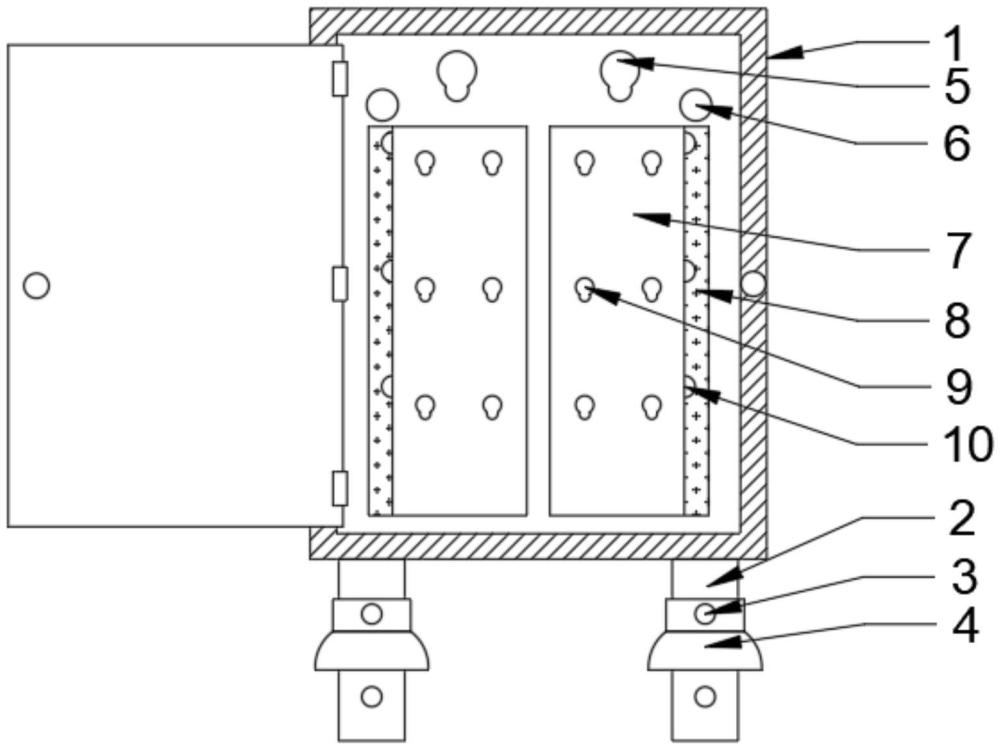 一种具有安装结构的配电箱的制作方法
