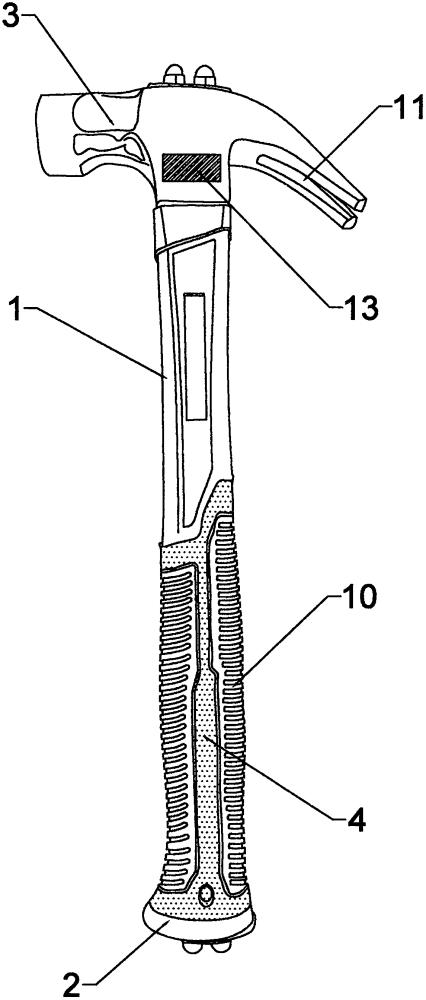 一种新型的钢结构锤子的制作方法