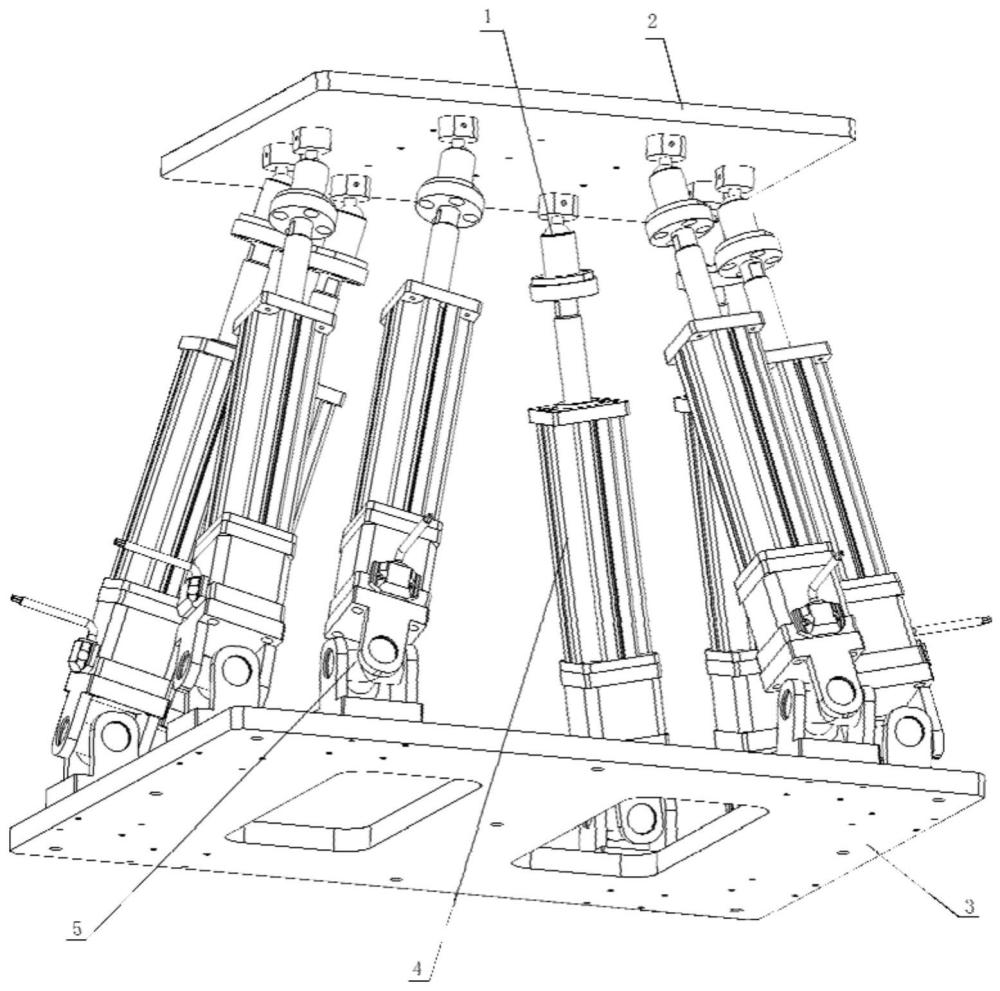 六自由度并联机构及底模台车的制作方法
