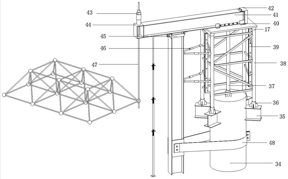 大跨度高架站房钢结构网架屋盖的施工方法与流程