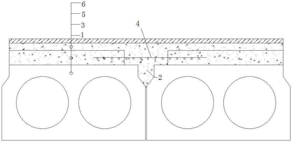空心板梁桥铰缝维修加固结构的制作方法