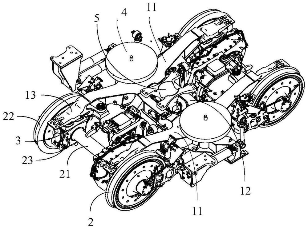 动力转向架及轨道车辆的制作方法
