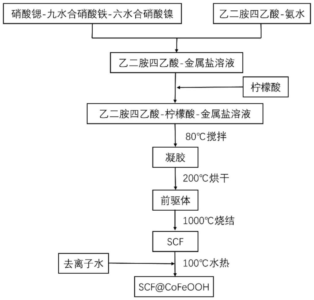 一种表面重构的氧析出钙钛矿电极、制备方法和用途