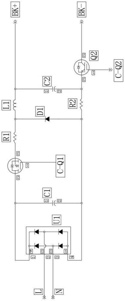 一种符合SBC功能电梯制动器电源电路的制作方法