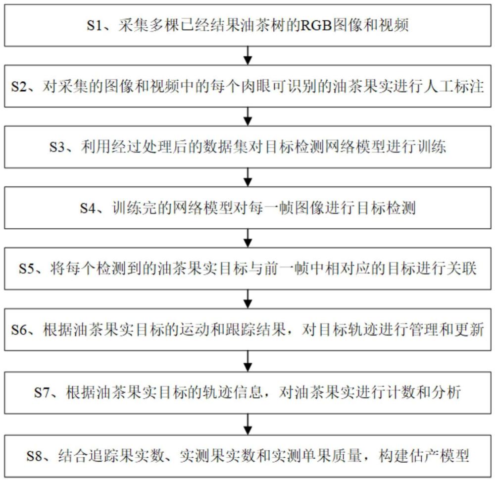 一种基于深度学习的油茶产量快速预测方法与流程