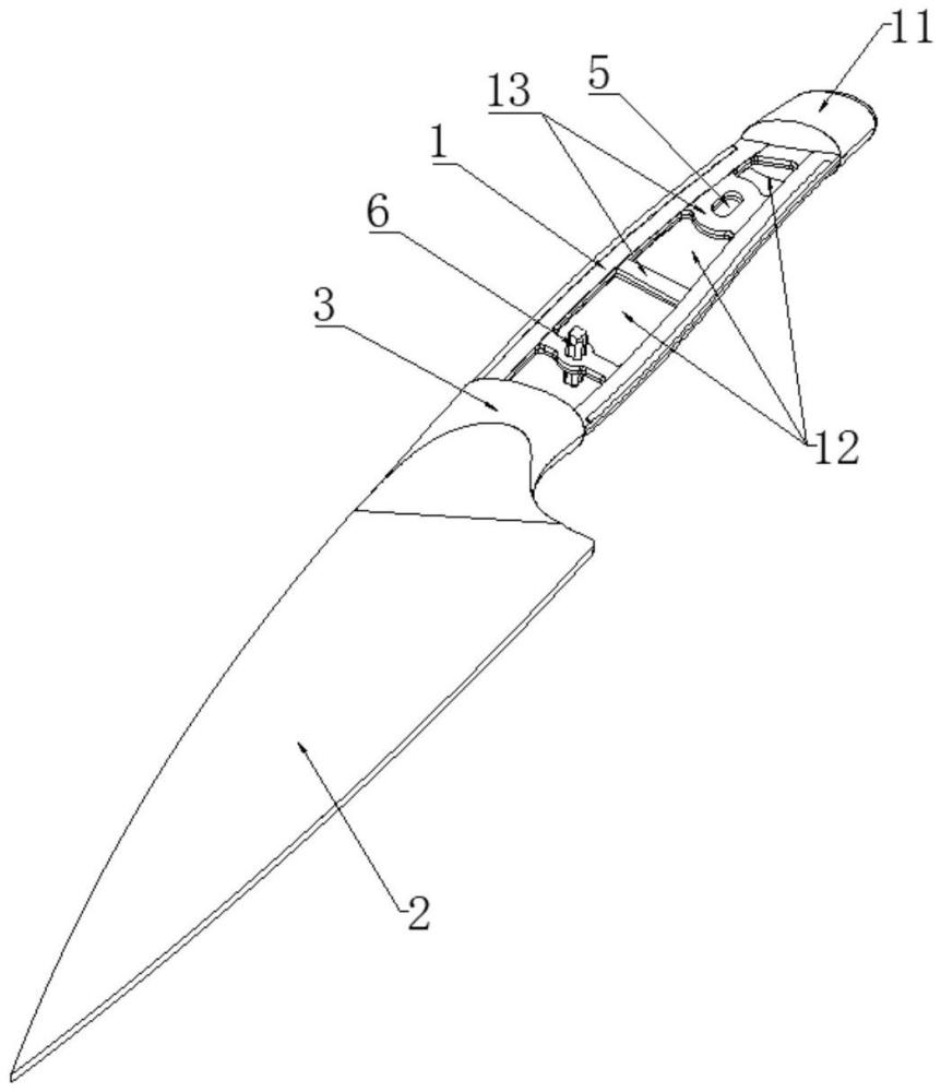一种具有复合刀柄结构的刀具的制作方法