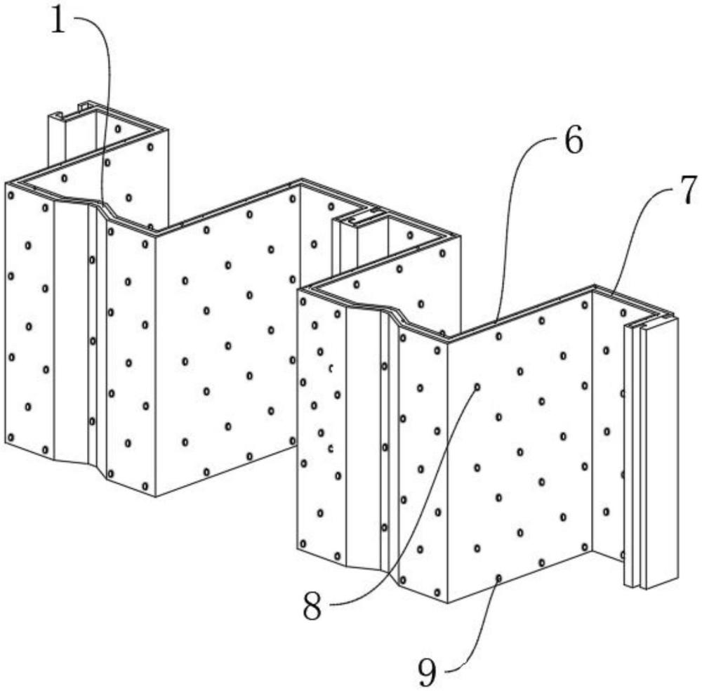 玻纤增强塑钢板桩的制作方法