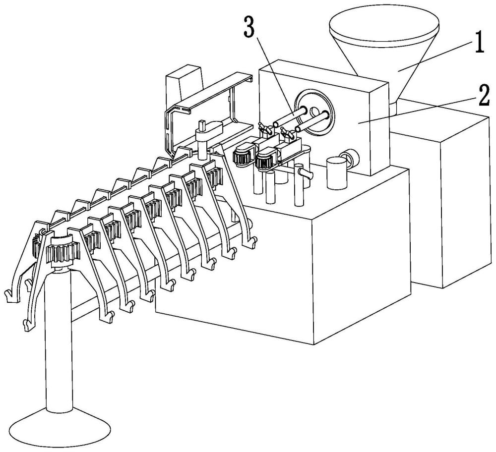 一种爆汁虾肠的制备方法及装置与流程