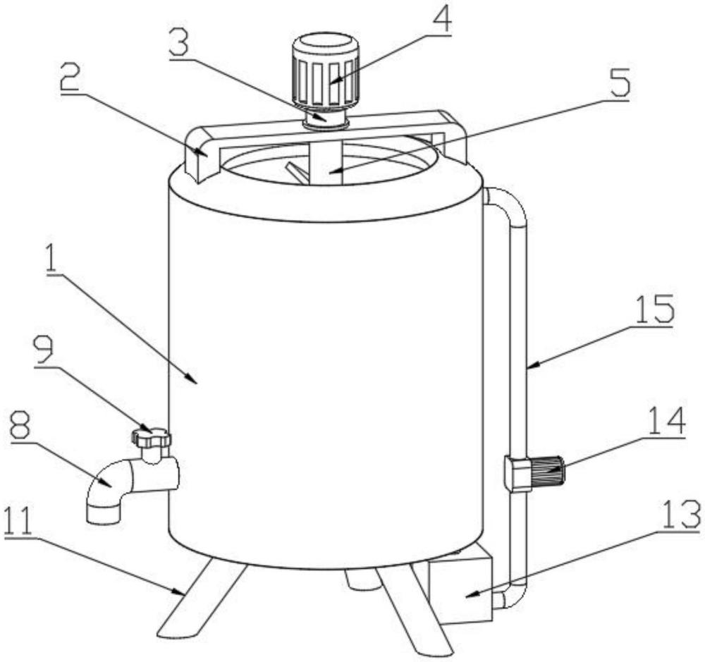 一种米糠油生产用冷却罐的制作方法