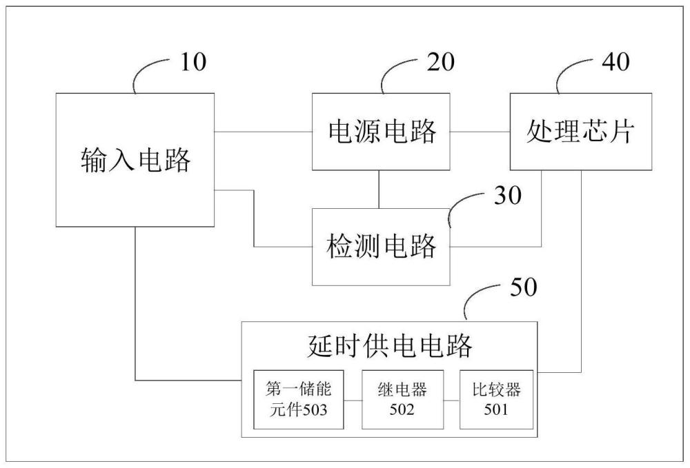 一种掉电保持电路、控制方法和电子设备与流程