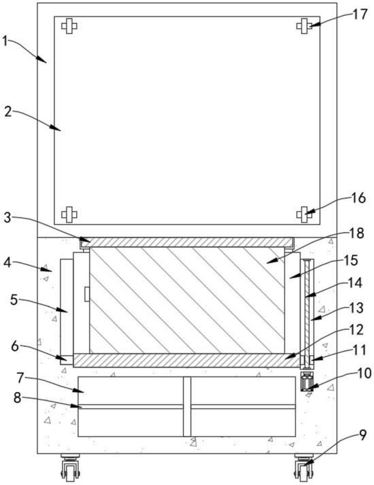 一种高压连接器插拔测试实训台的制作方法