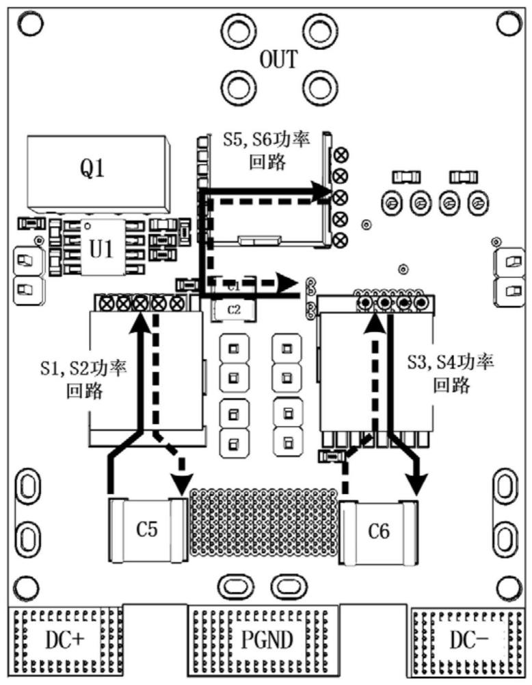 三电平混合有源中性点钳位逆变器电路布局结构及逆变器装置