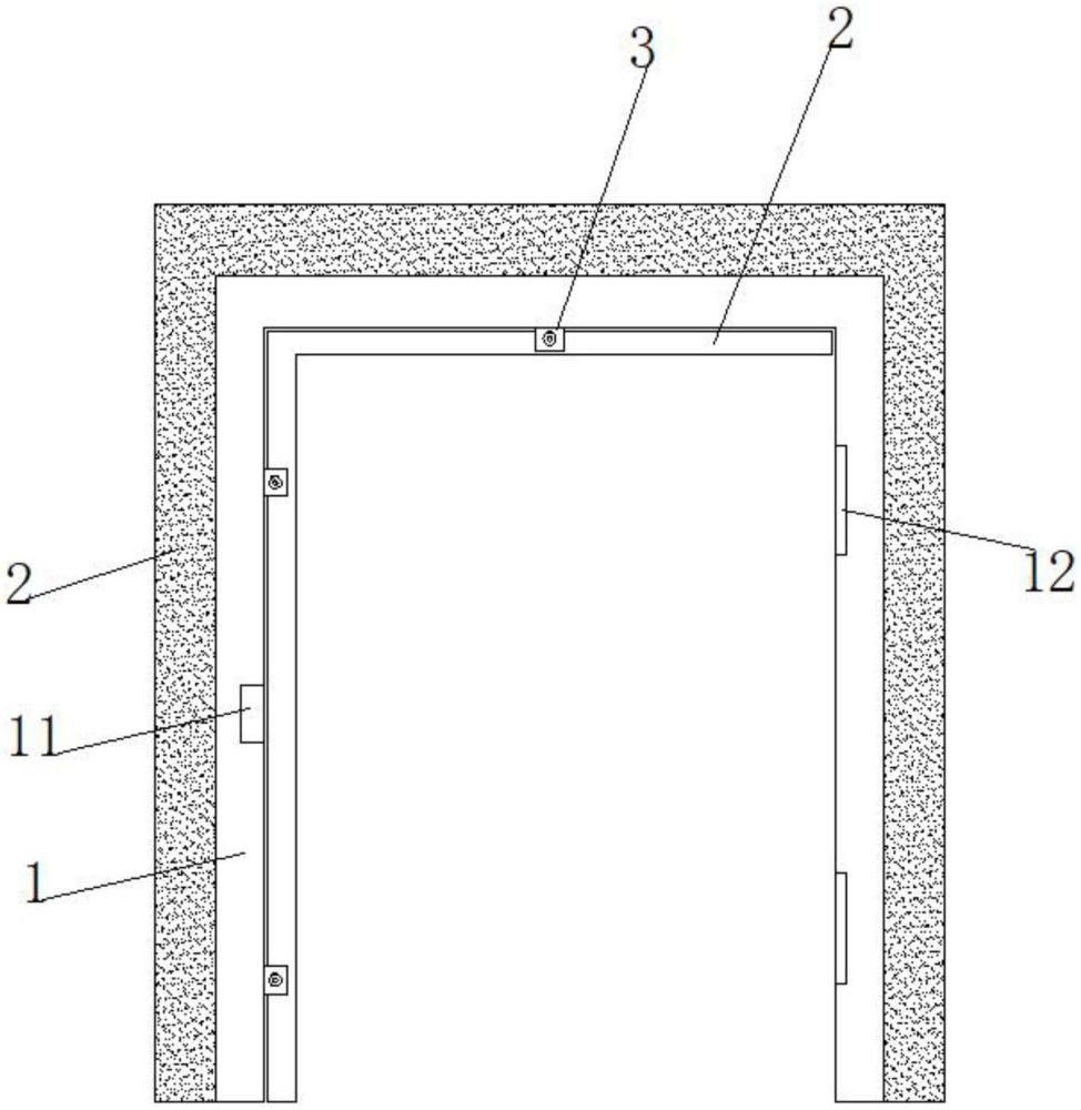 一种室内门扇封边连接组件的制作方法