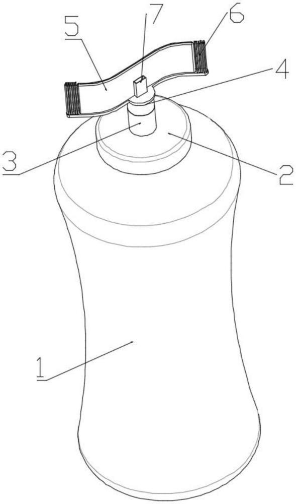 一种新型刮痧涂油器