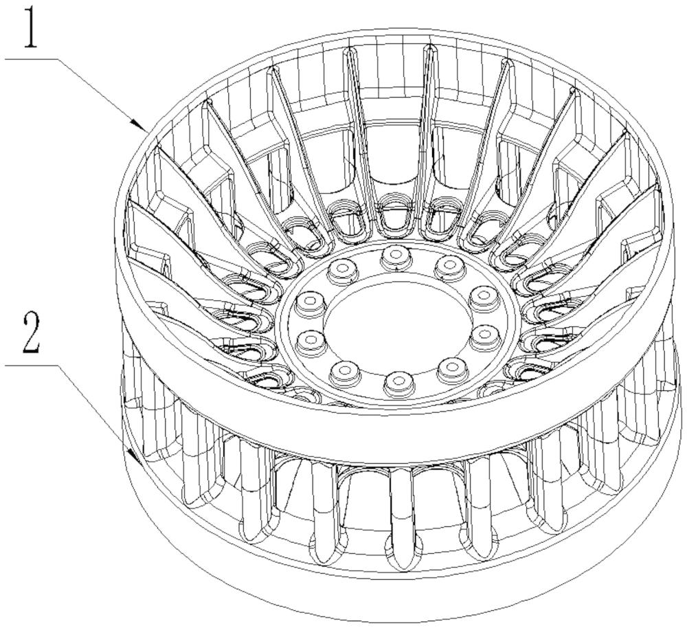 一种用于铸造驱动轮轮毂的改进型消失模模型的制作方法
