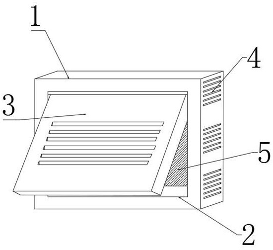 一种LED显示屏通风散热箱体的制作方法