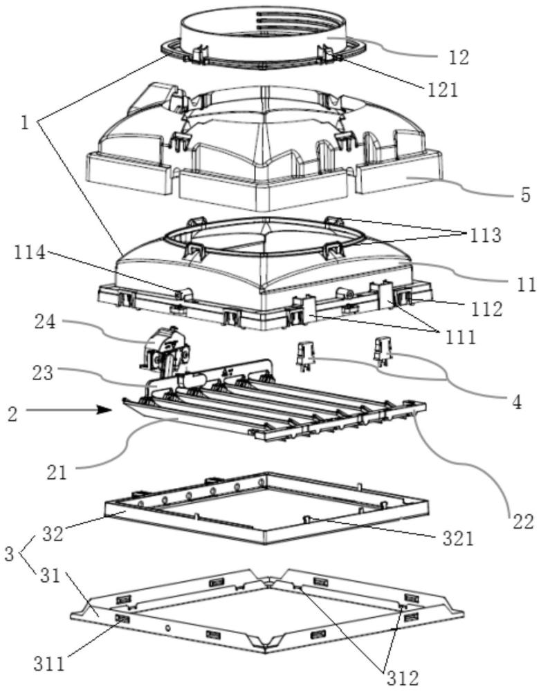 一种空调风口安装装置及空调的制作方法