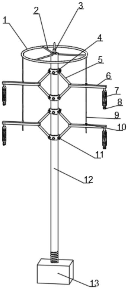 一种电缆架空双回输电杆塔的制作方法