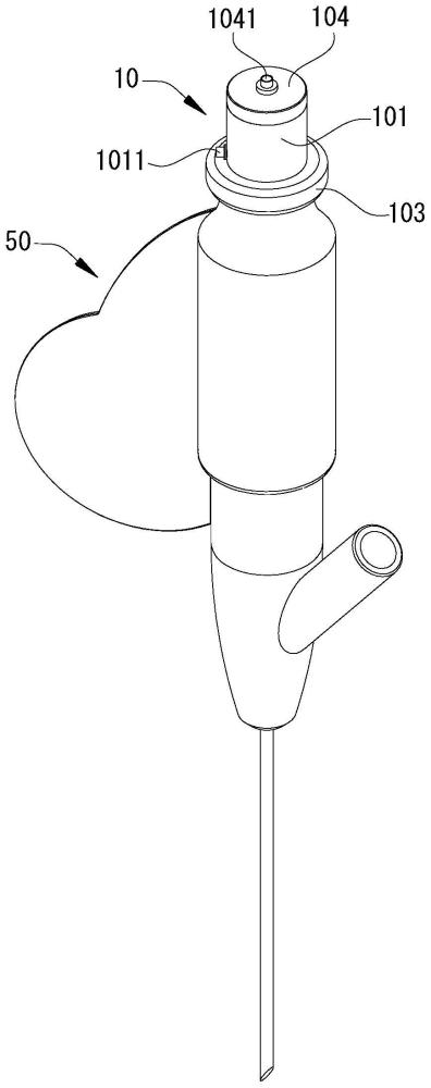 留置针堵管冲管装置的制作方法