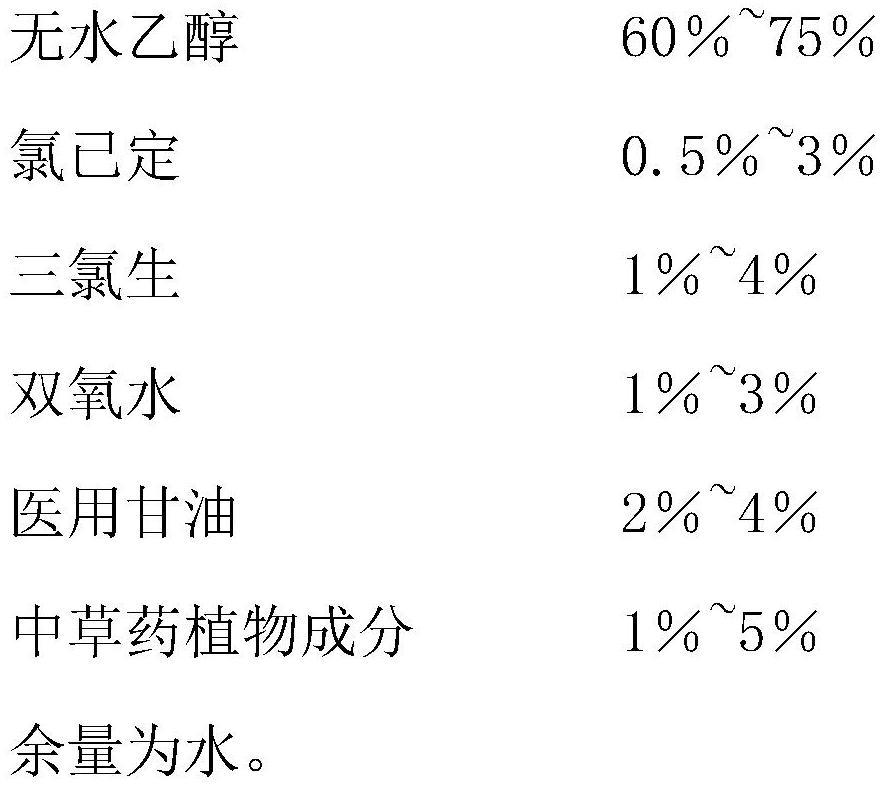 一种中草药精油抑菌护肤免冲洗洗手液及其制备方法与流程