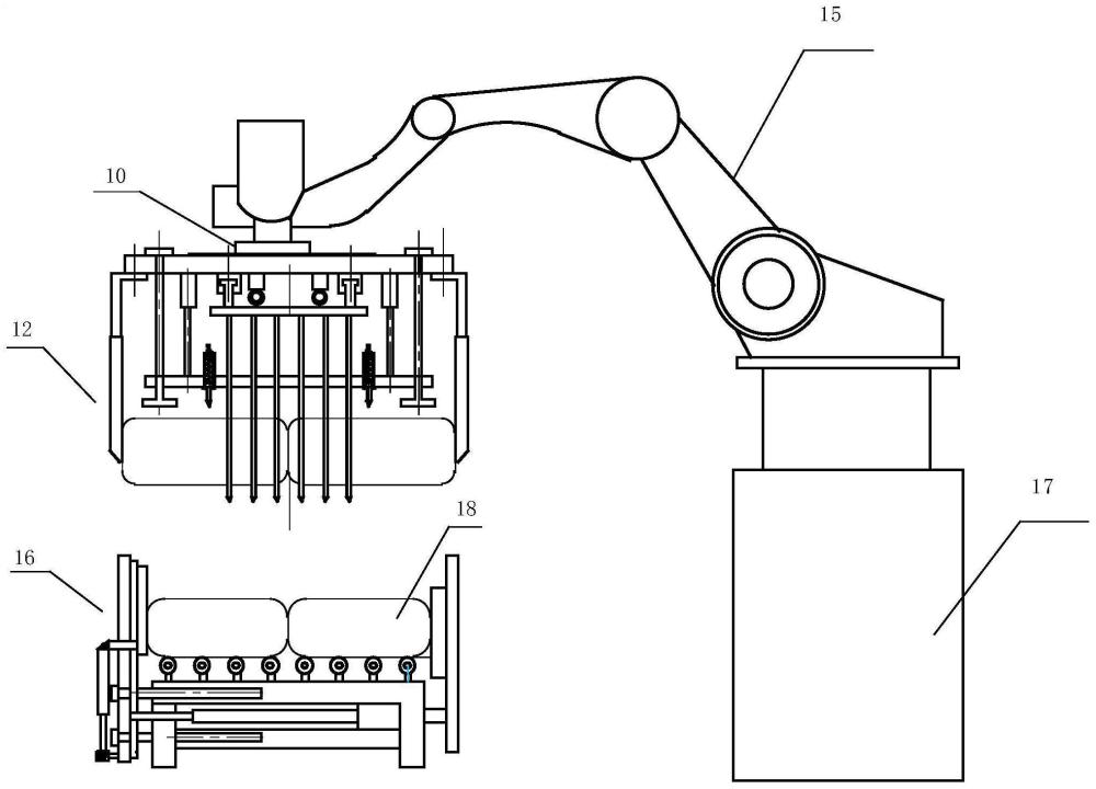 烟包机器人装框机的制作方法