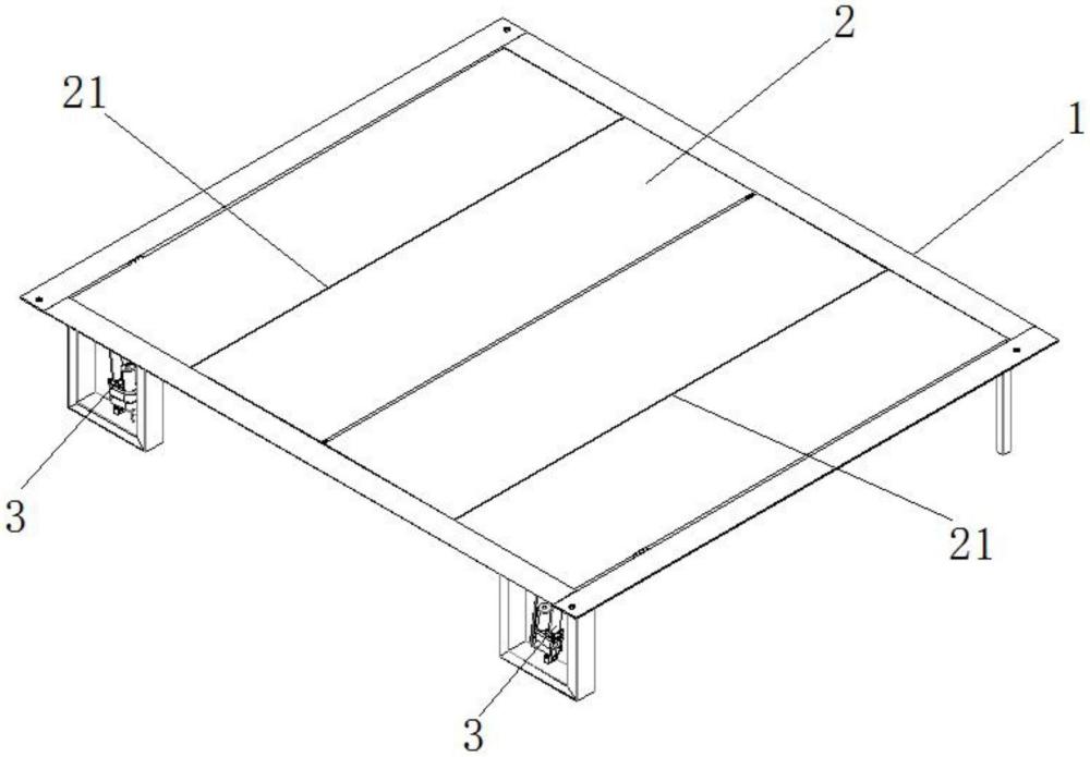 一种吊物洞盖板的制作方法