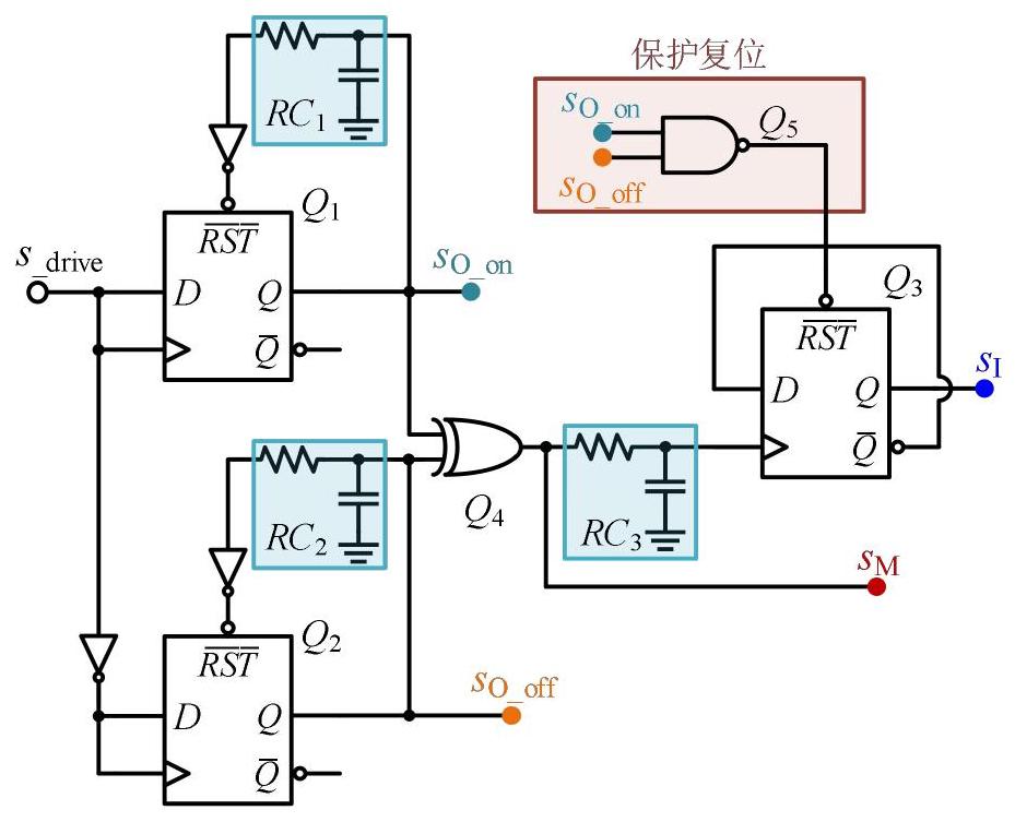 一种SiC-Si混合开关栅极驱动信号调制电路及调制方法与流程