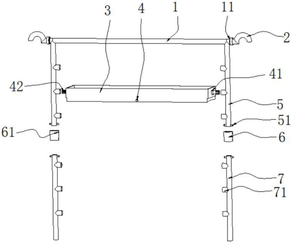 一种电子元件用电镀挂具的制作方法