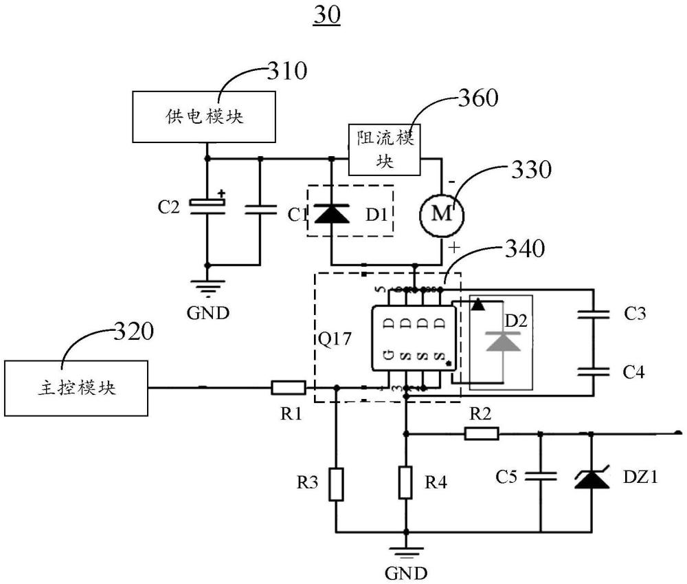 一种清洁设备的驱动电路的制作方法