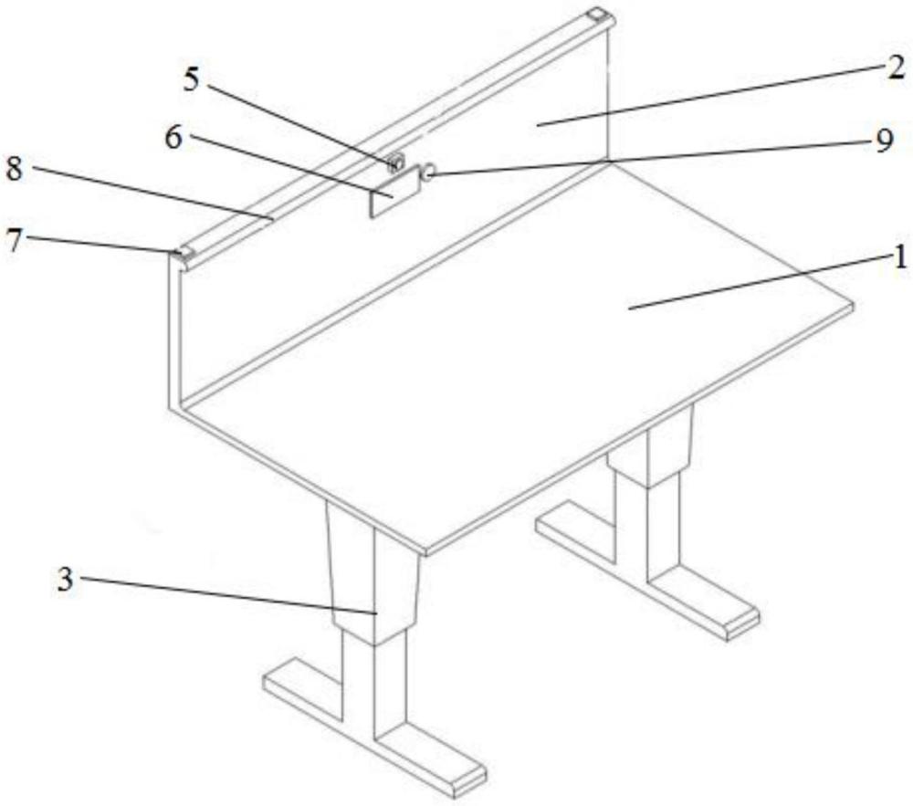 一种多功能智能课桌的制作方法