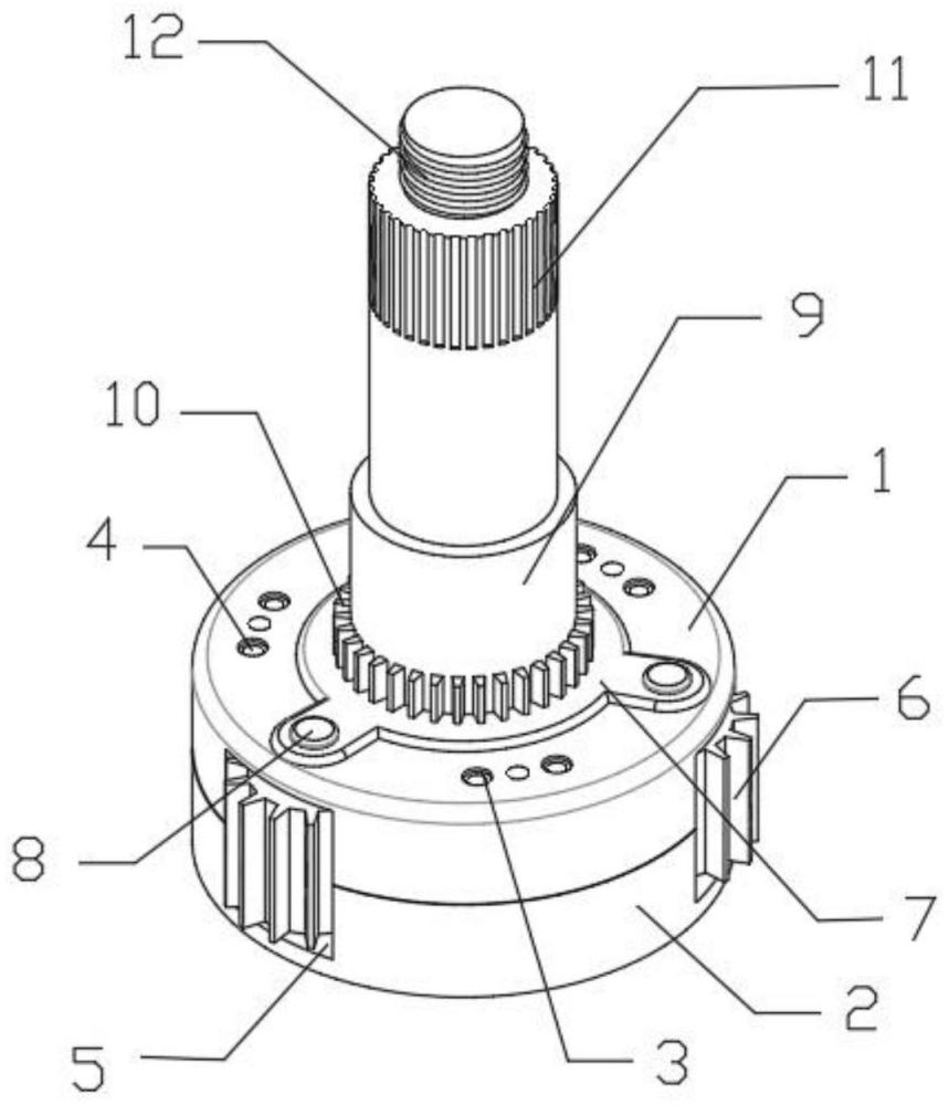 一种整体式行星架总成的制作方法