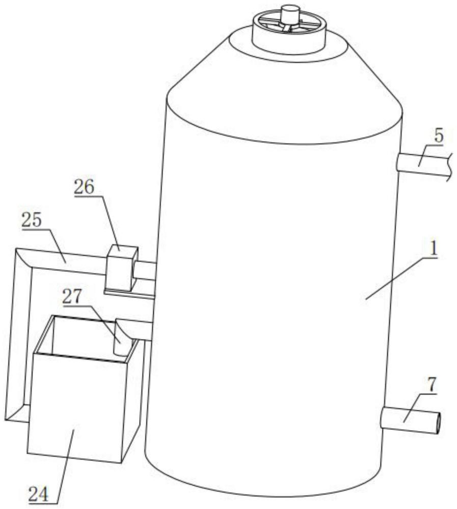 一种玻璃制造过程中用的冷却塔及其使用方法与流程