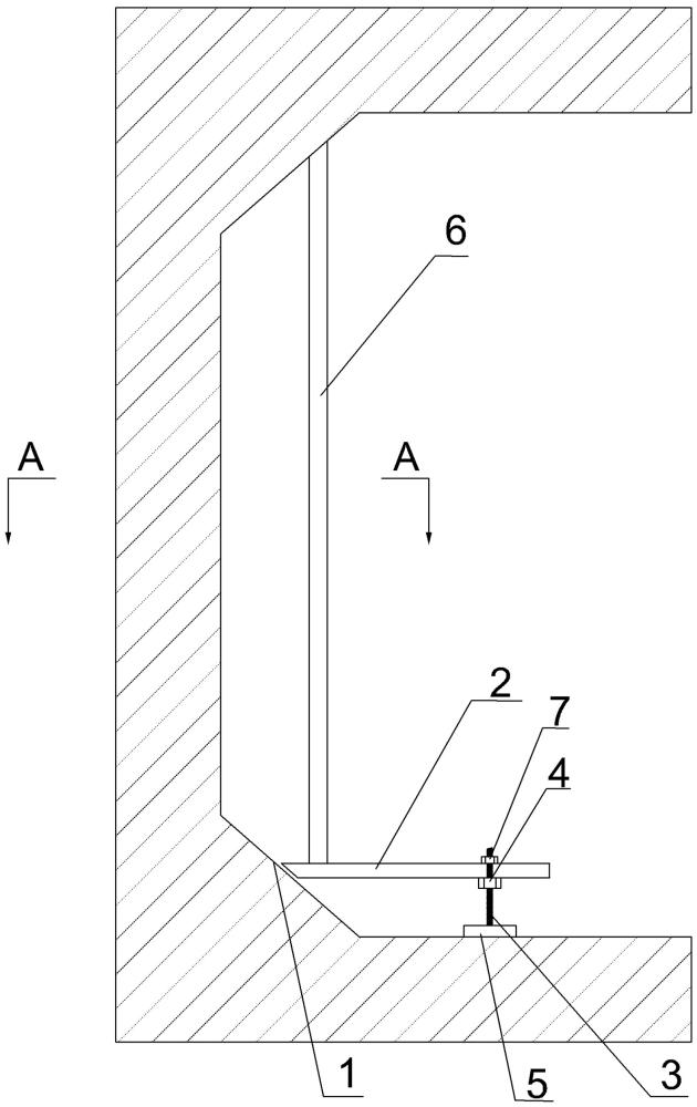 隧道底板腋角位置之可拆卸式垫座的制作方法