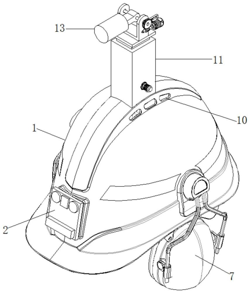 一种安全型多功能矿用安全帽的制作方法
