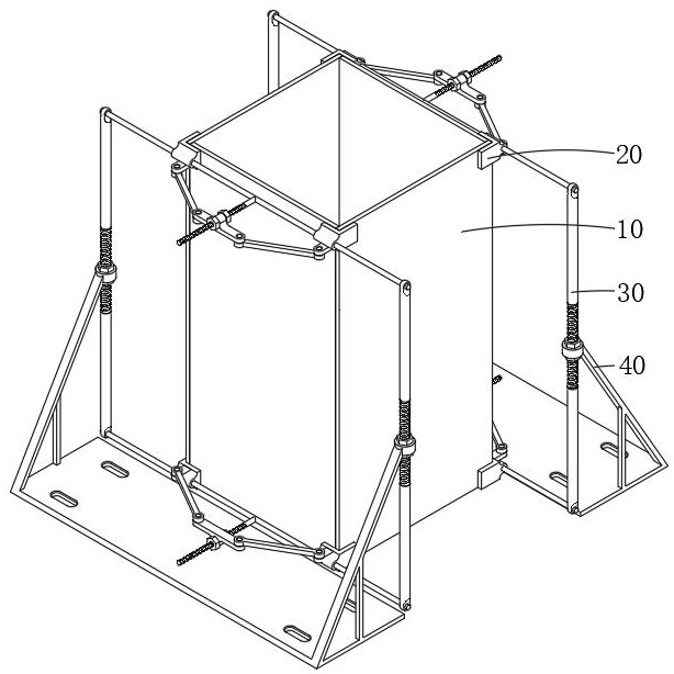 一种建筑铝合金模板组合结构的制作方法