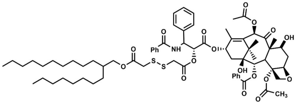 紫杉醇-辛基月桂醇前药及其脂质体的制备方法