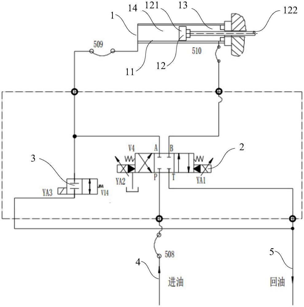 锁模油缸泄压装置和注塑机的制作方法