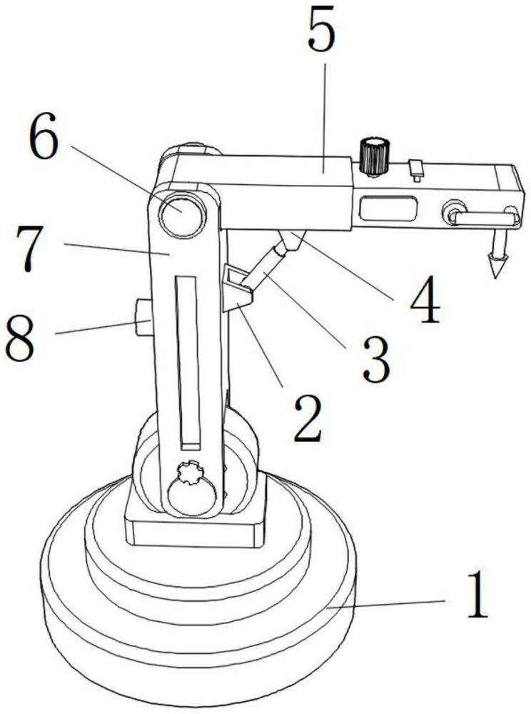 一种可倾斜旋转机械手点胶机的制作方法