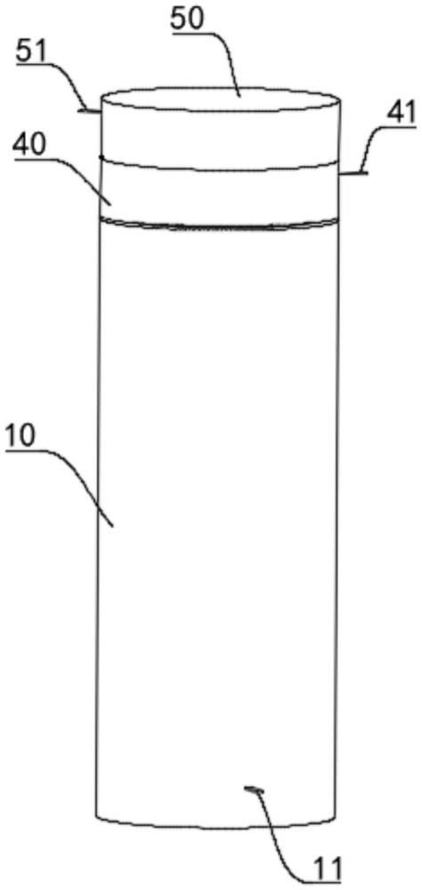 一种圆柱电池的三电极测试装置的制作方法