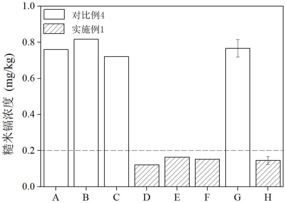 一种有效降低水稻籽粒镉含量的方法