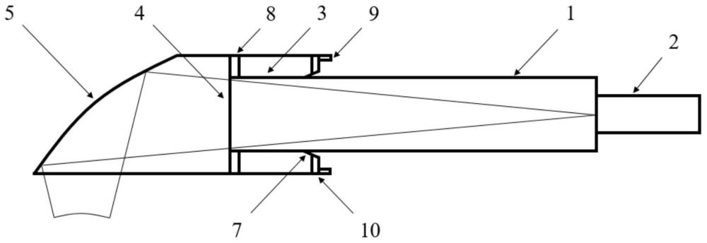 一种激光直写3D打印的医疗内窥成像探头