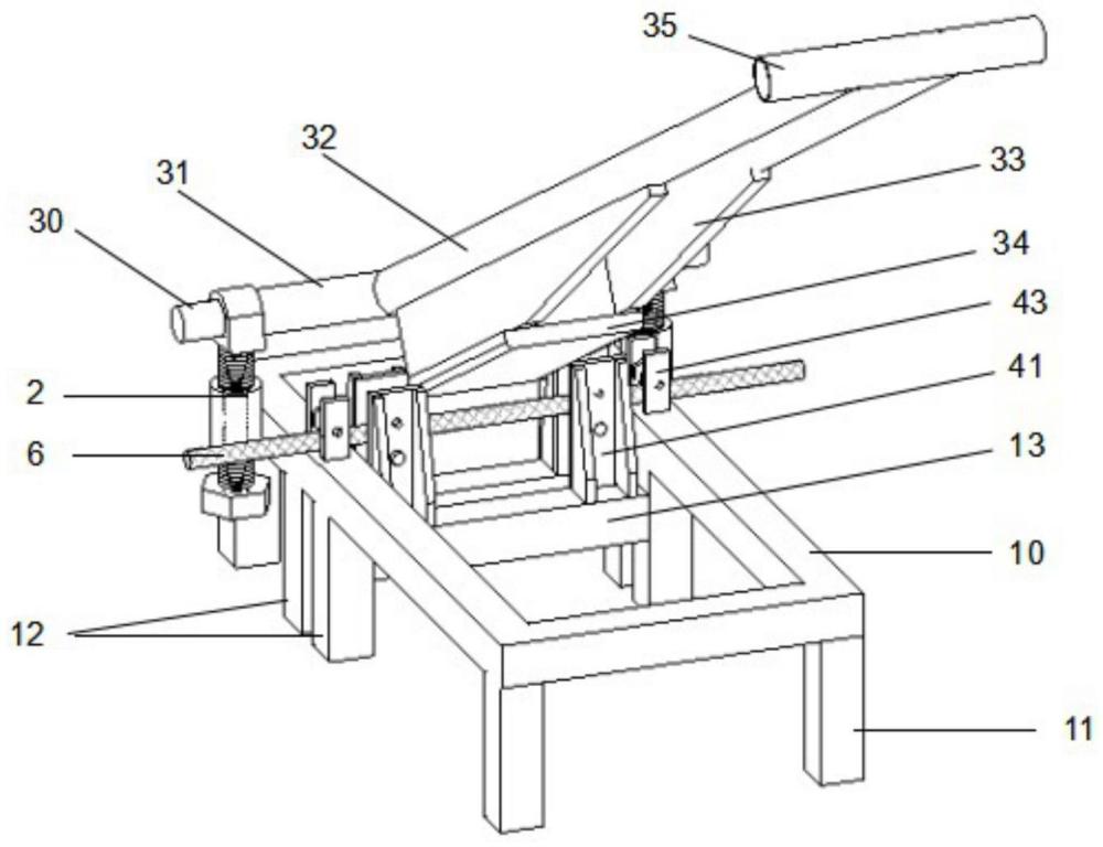 桩钢筋笼支护筋加工装置的制作方法